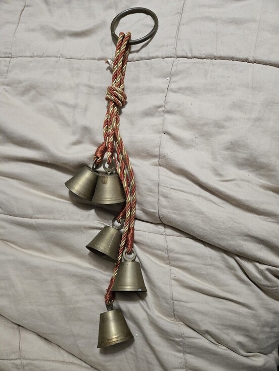 unmarked Other - Set of 5 Indian Brass Bells
